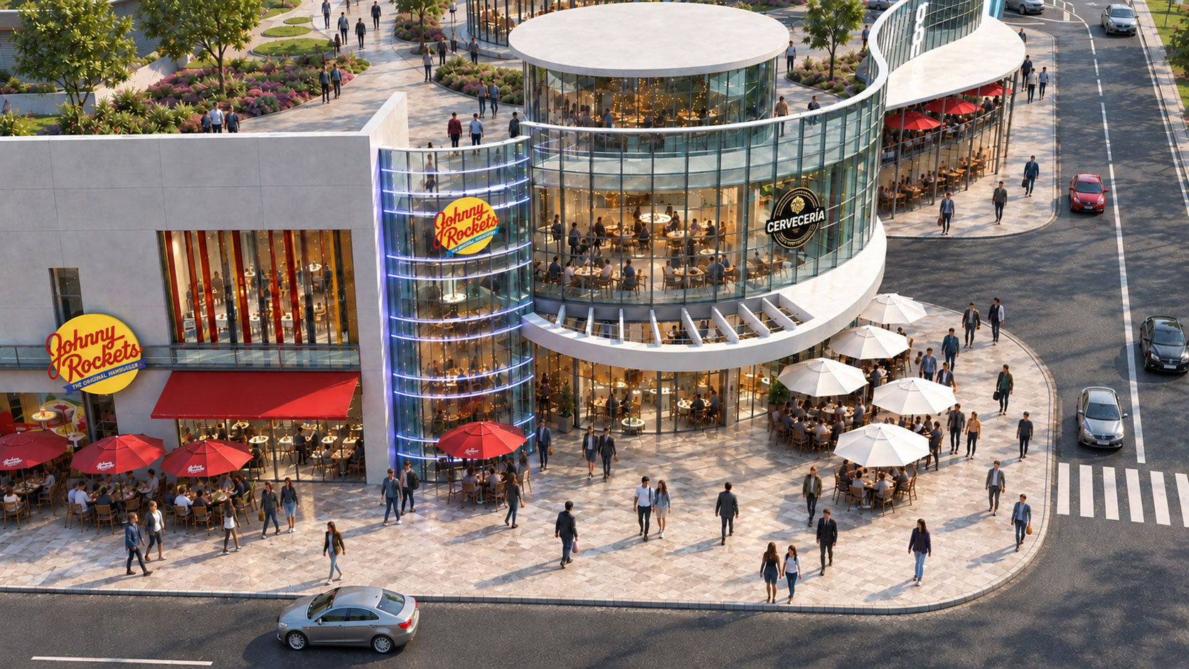 Visualización 3D de casino