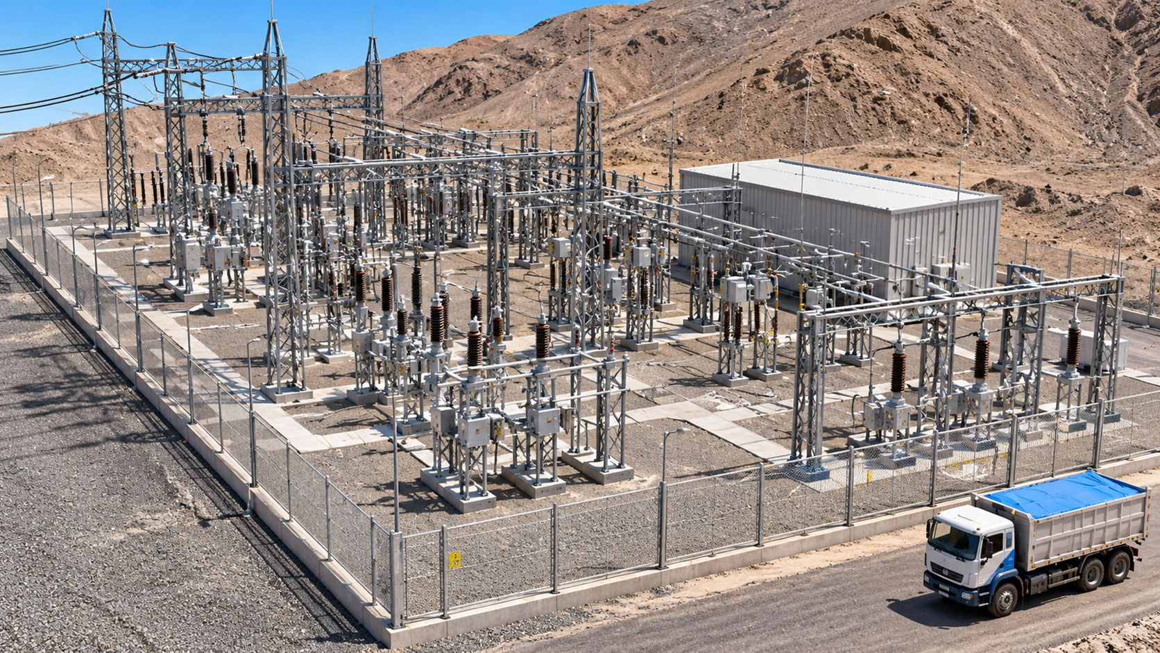 Visualización 3D de proyecto de energía y minería