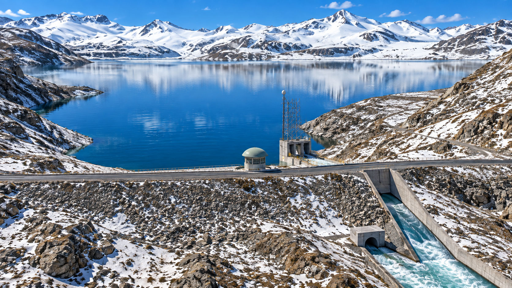 Visualización 3D de proyecto de energía y minería