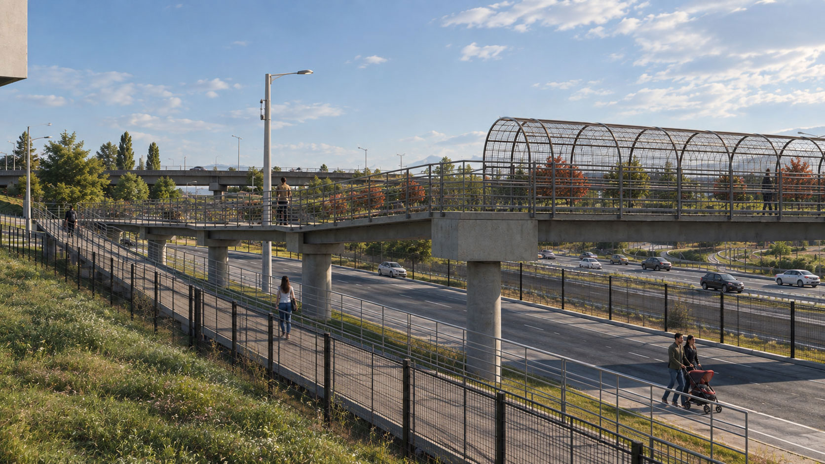 Visualización 3D de proyecto de infraestructura