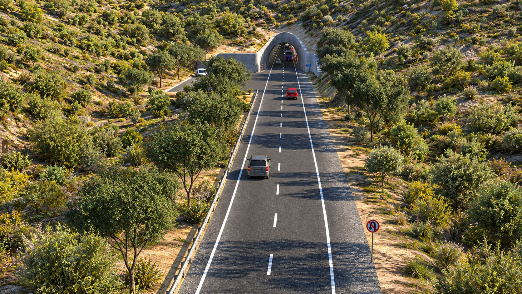 Visualización 3D de proyecto de infraestructura