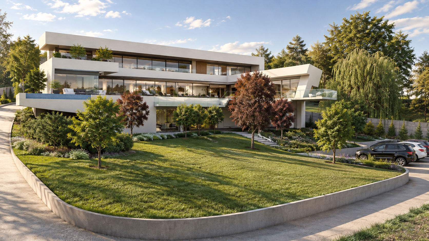 Visualización 3D de proyecto inmobiliario