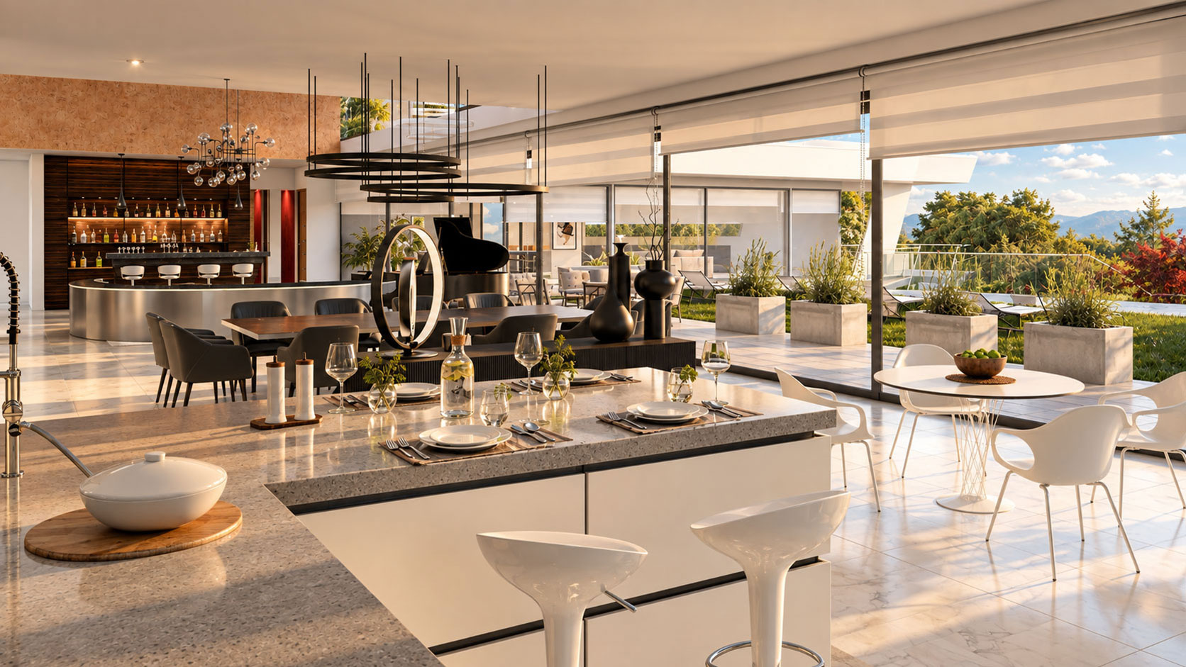 Visualización 3D de proyecto inmobiliario