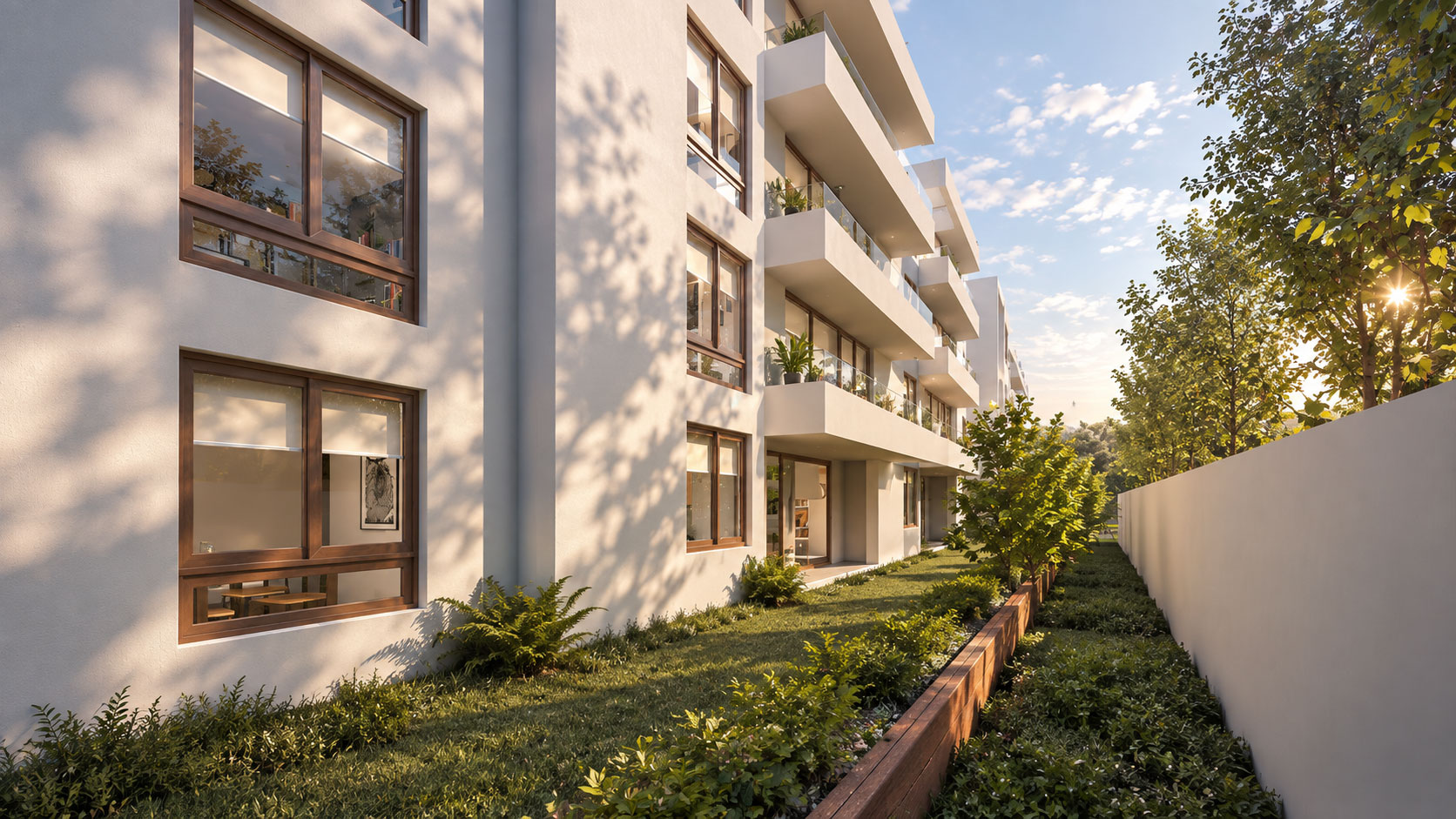 Visualización 3D de proyecto inmobiliario