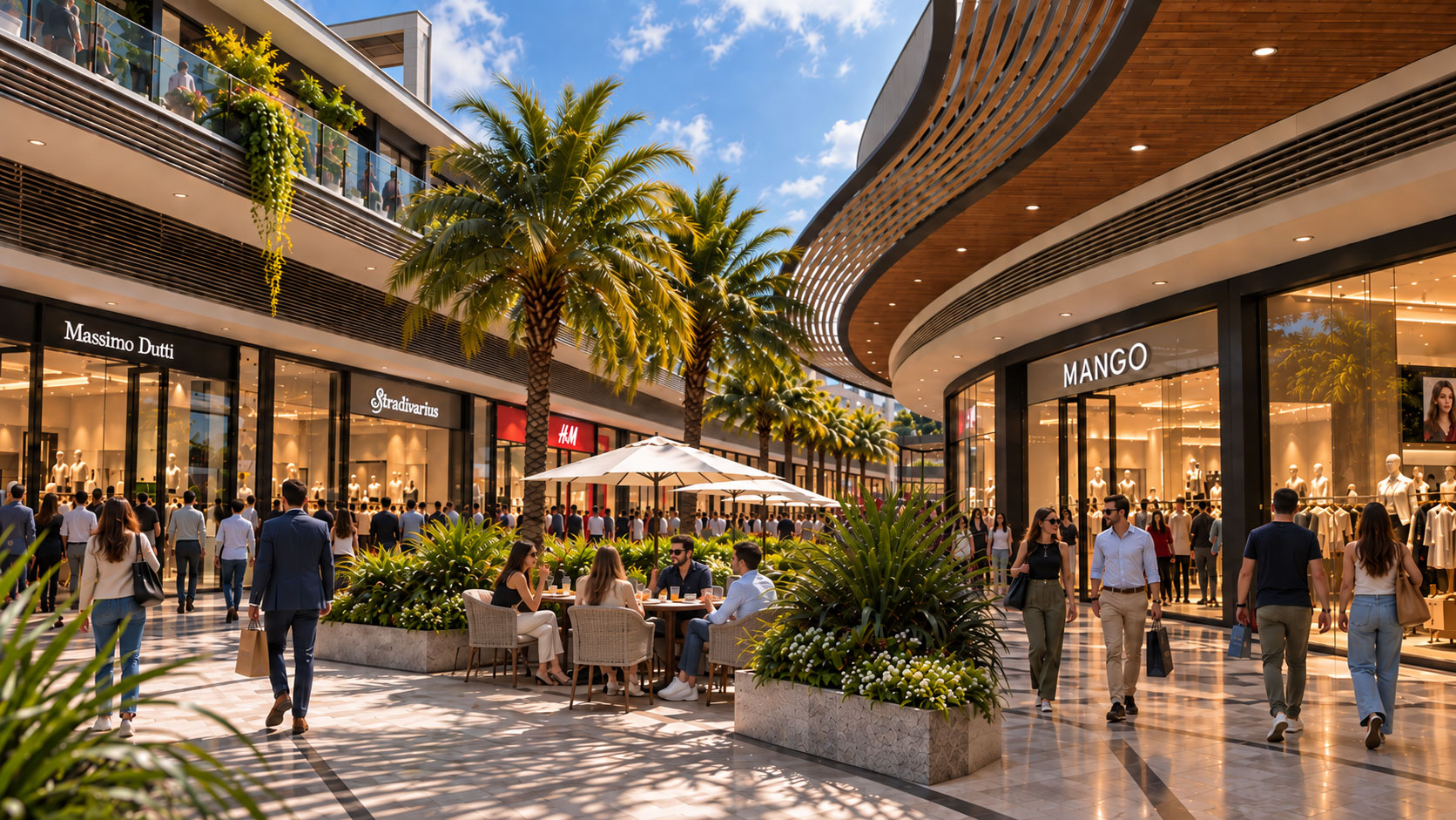 Visualización 3D de proyecto retail
