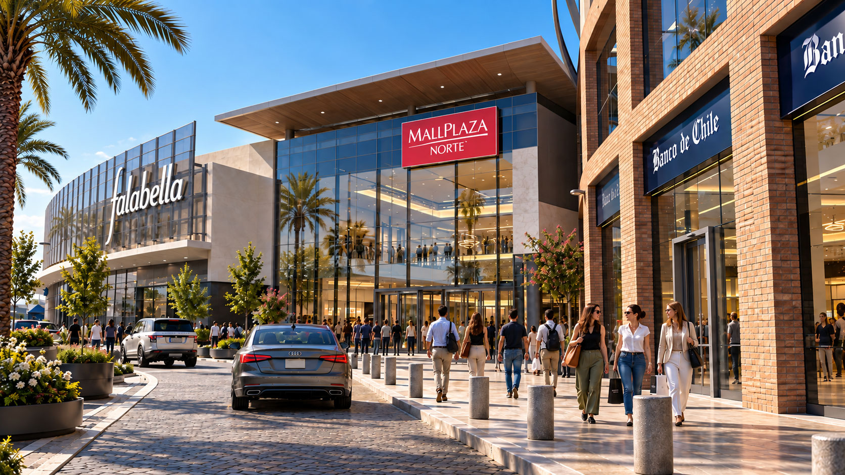 Visualización 3D de proyecto retail